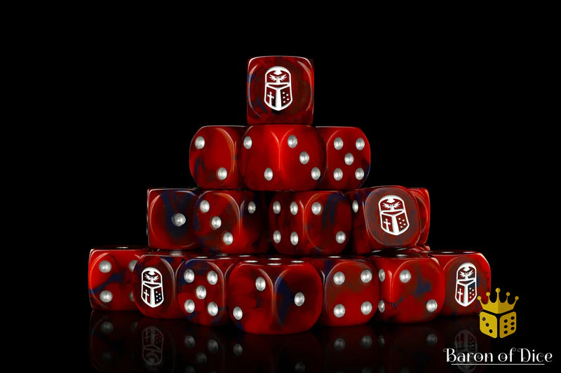 Barron of Dice: Imperial Helm red | Odin's Place