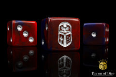 Barron of Dice: Imperial Helm red | Odin's Place