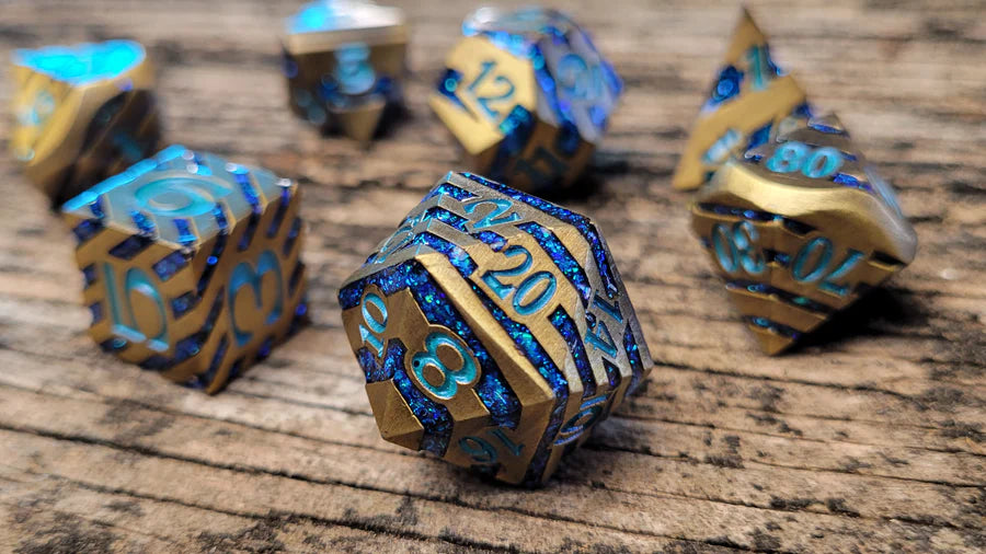 Forged Gaming Inkubus Metal Dice Set | Odin's Place
