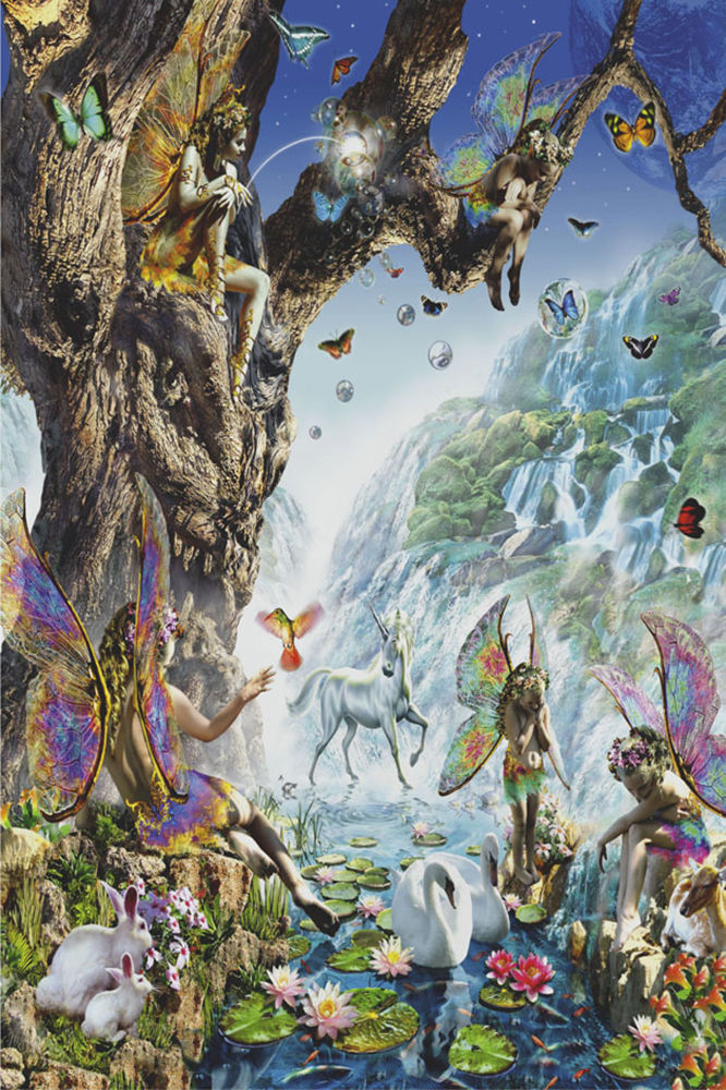 Poster: Fairy Falls | Odin's Place