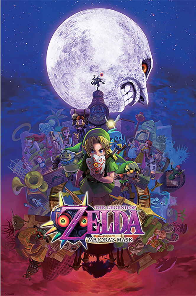 Poster: Zelda Majora's Mask Collage | Odin's Place