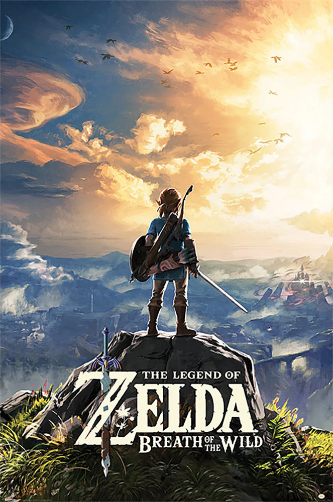 Poster: Zelda - Breath of the Wild Sunset | Odin's Place