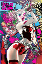 Poster: Batman Harley Quinn Neon | Odin's Place