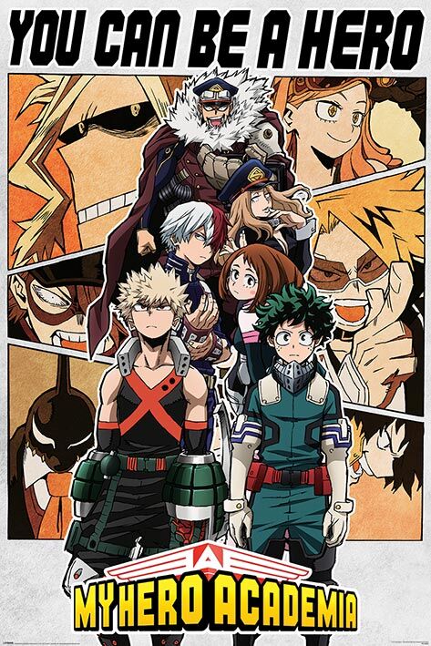 Poster: My Hero Academia You Can Be A Hero | Odin's Place