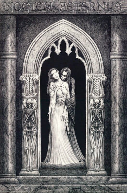Poster: Zelda - Vampire Kiss (Vintage Poster) | Odin's Place