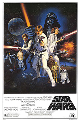 Poster: Star Wars IV (Movie Sheet) | Odin's Place