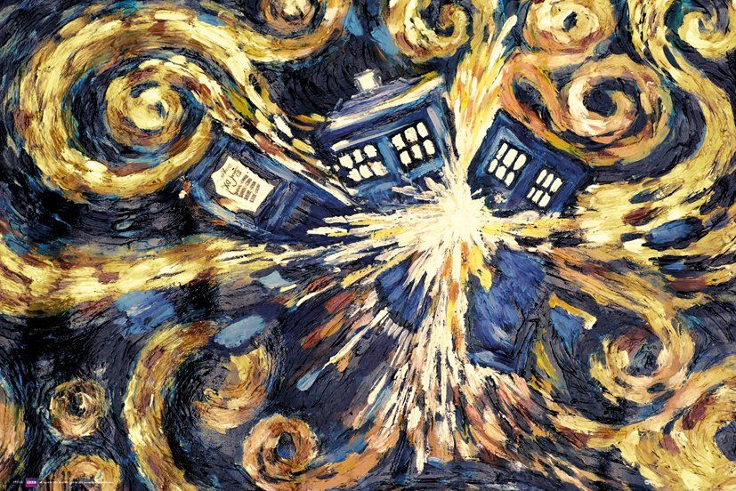 Poster: Exploding Tardis | Odin's Place