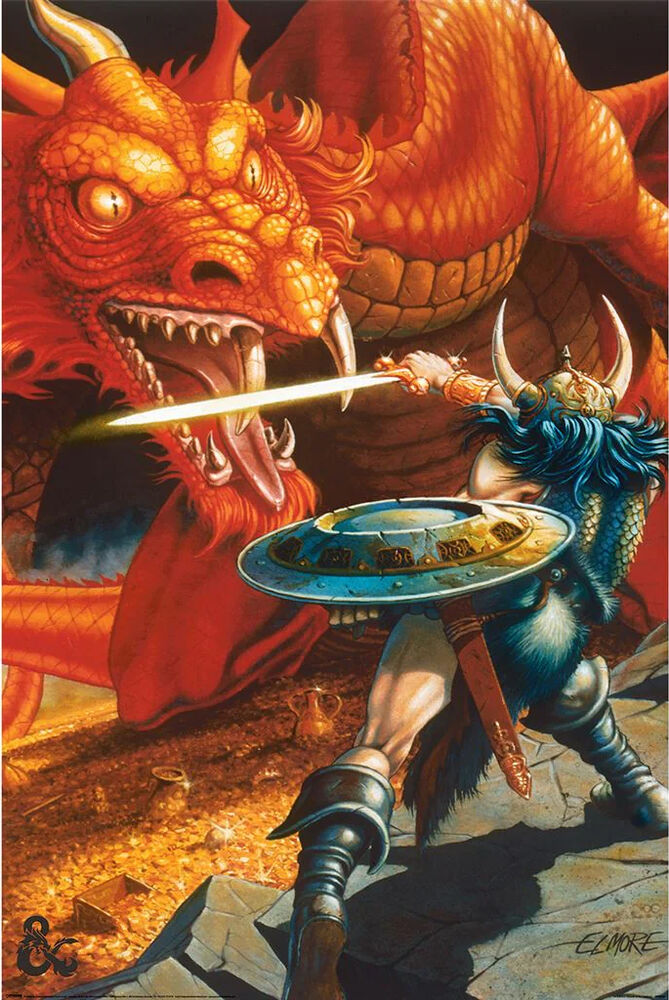 Poster: Dungeons & Dragons - Classic | Odin's Place