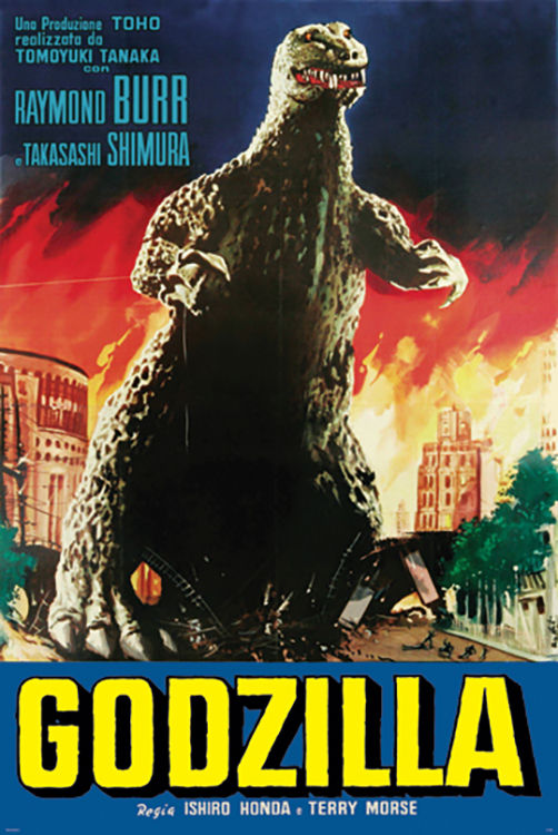 Poster: Godzilla - Fire | Odin's Place