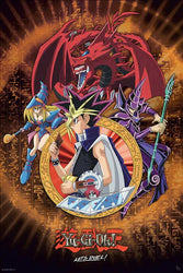 Poster: Yu Gi Oh! - Yugi Slifer & Magician | Odin's Place