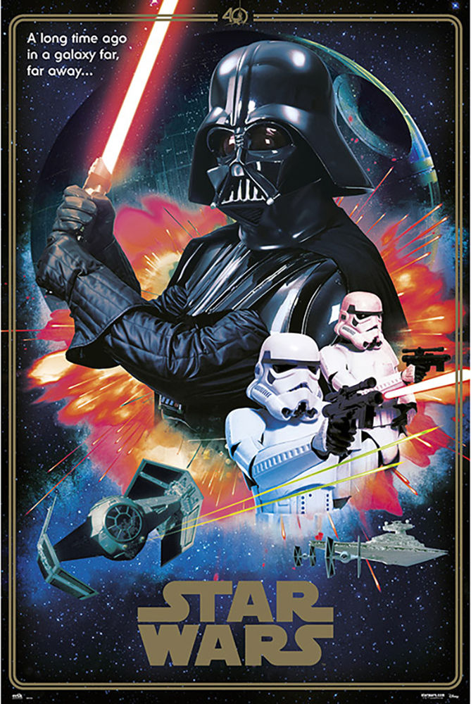 Poster: Star Wars 40th Anniversary Villians | Odin's Place