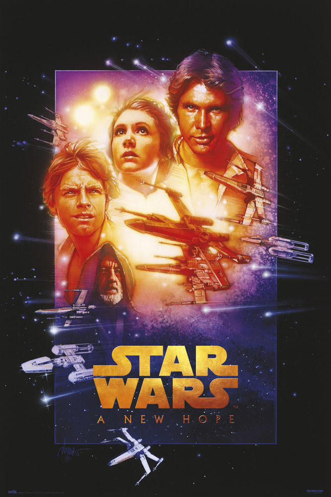 Poster: Star Wars - Episode IV- A New Hope | Odin's Place