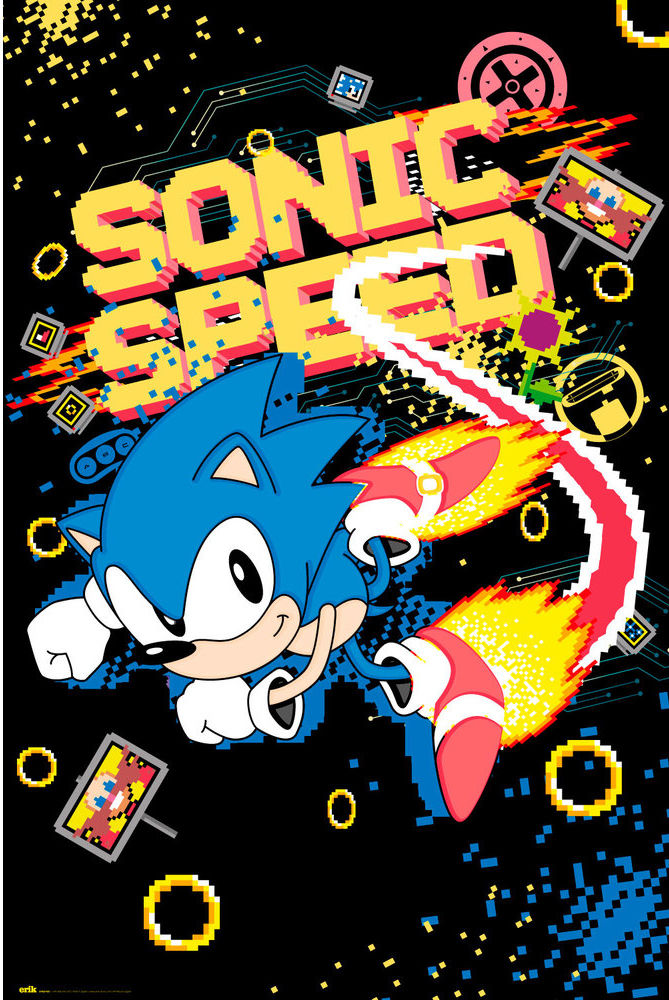 Poster: Sonic - Speed | Odin's Place