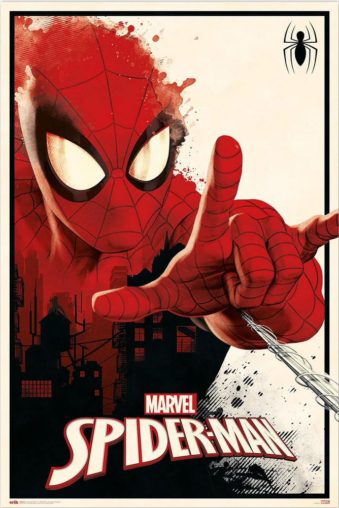 Poster: Spiderman - Thwip (N) | Odin's Place