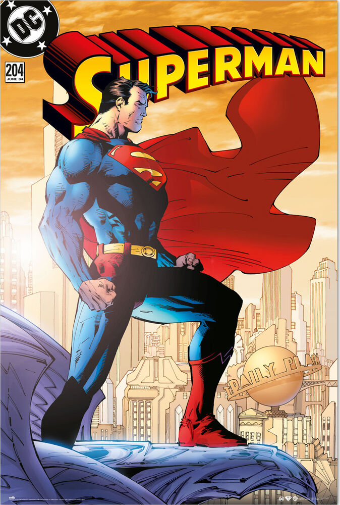 Poster: Superman Above Metropolis | Odin's Place