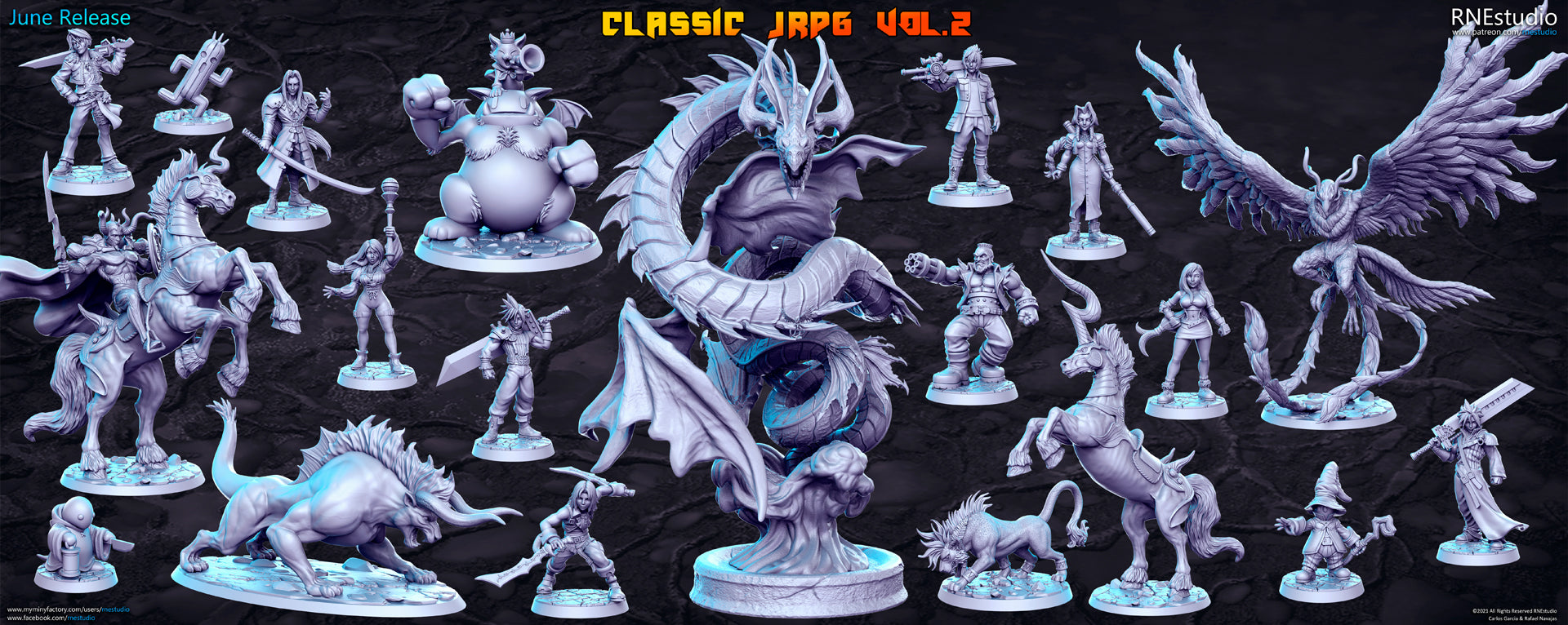 Dragon's Lair Printed Mini: Classic JRPG 2 Set | Odin's Place