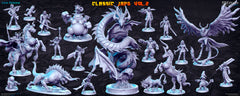 Dragon's Lair Printed Mini: Classic JRPG 2 Set | Odin's Place