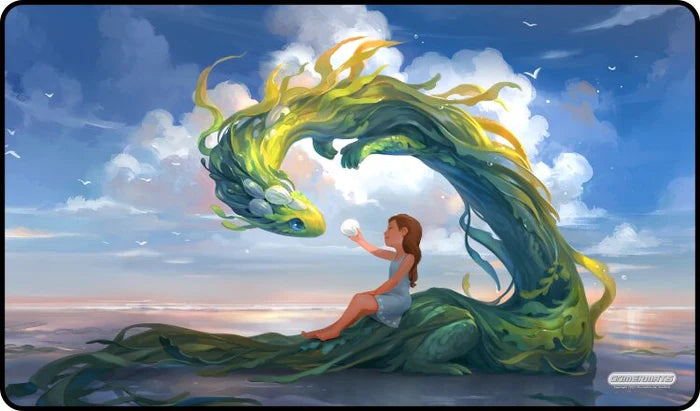 Gamer Mats Playmat: Kelpie  with Girl Stitched | Odin's Place