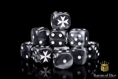 Barron Of Dice: Knights Templar - Black | Odin's Place