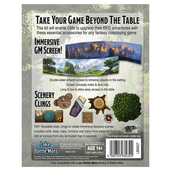 Little Book of Battle Mats: Adventure Upgrade Kit | Odin's Place