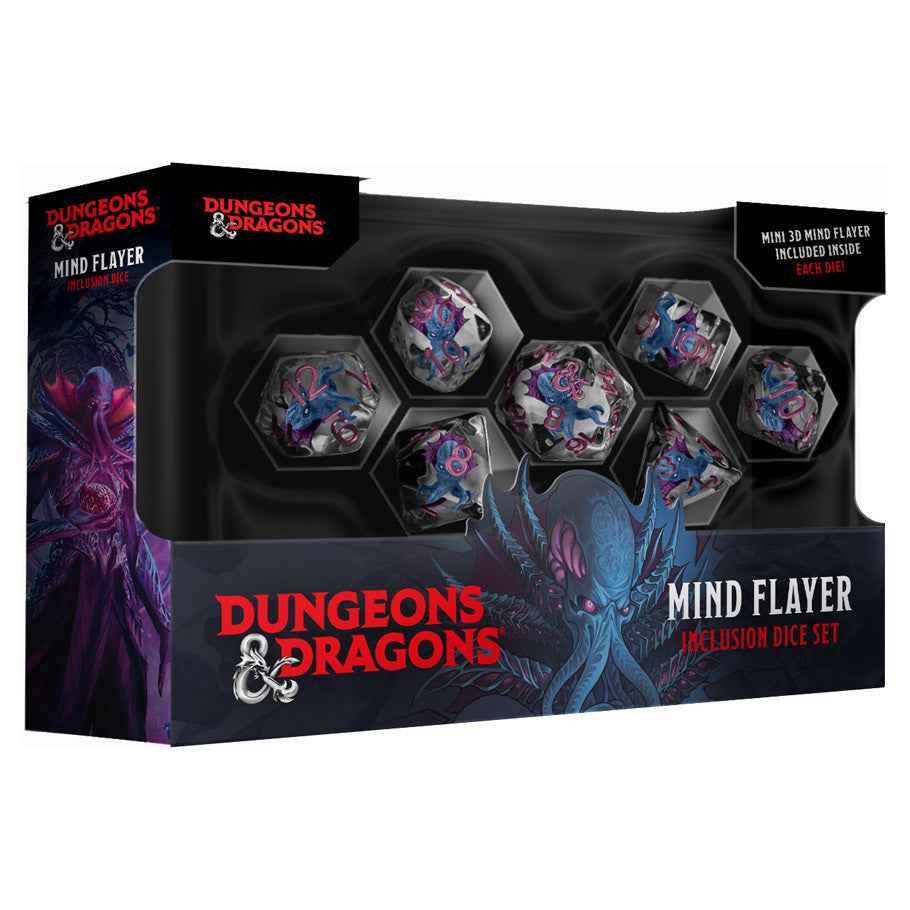 Fanroll: Dungeons & Dragons Mind Flayer Inclusion Dice Set | Odin's Place