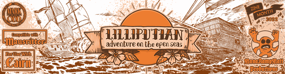 Liliputian: adventure on the high seas RPG Core Rulebook | Odin's Place