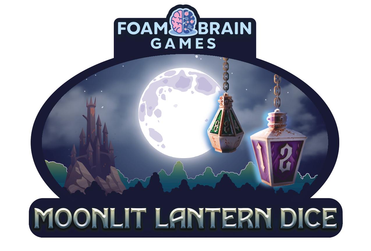 Foam Brain Moonlit Lantern Dice Sets | Odin's Place