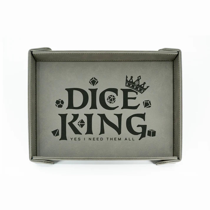 Emberglow: Magnetic Vegan Leather Dice Trays, Assorted Styles | Odin's Place