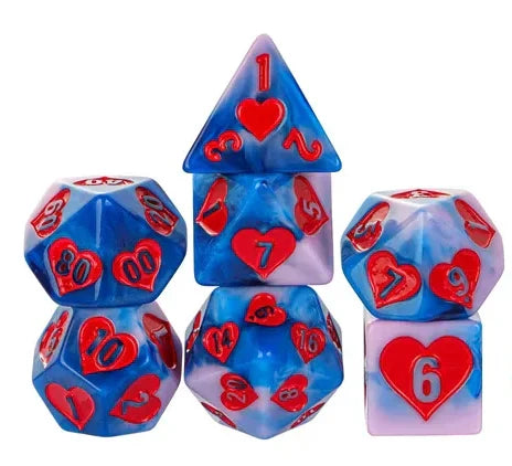 Love is in the Air RPG Dice Set | Odin's Place