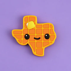 Texas Waffle Magnet | Odin's Place