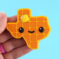 Texas Waffle Magnet | Odin's Place