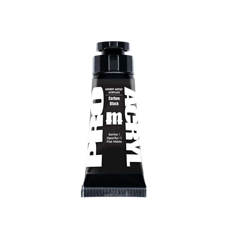 Pro Acryl: Expert Acrylics 002 Carbon Black | Odin's Place