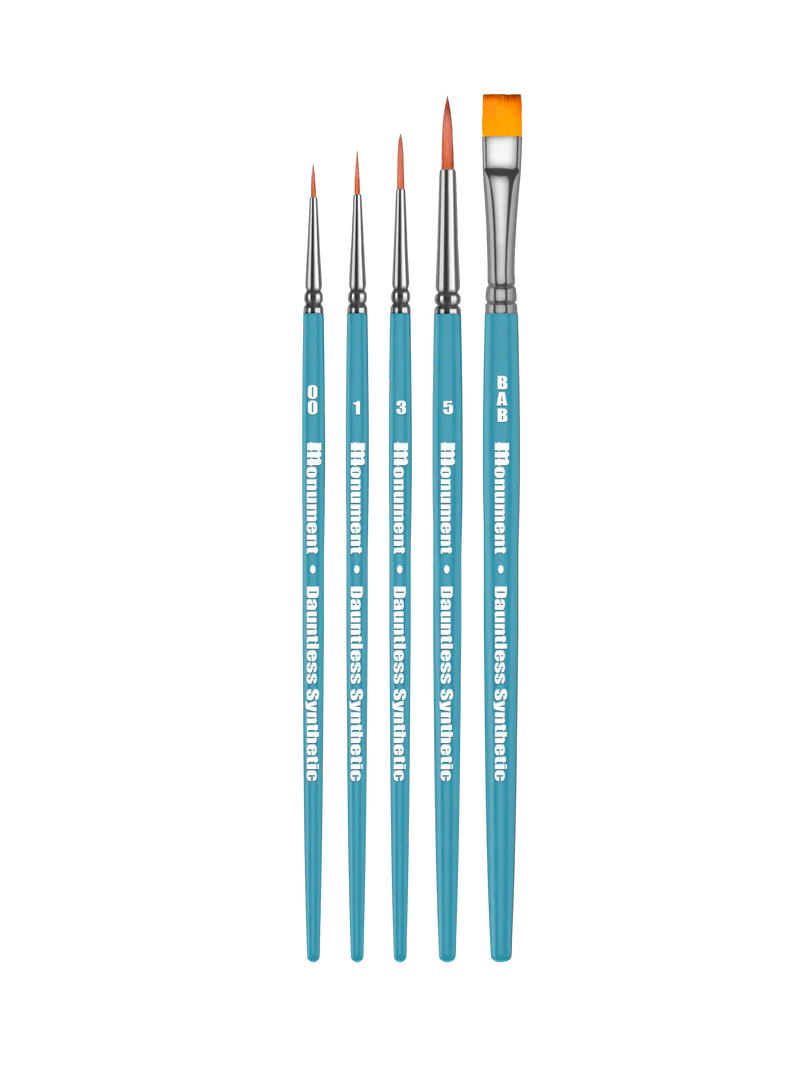 Monument Hobbies Dauntless Synthetic Brush Set | Odin's Place