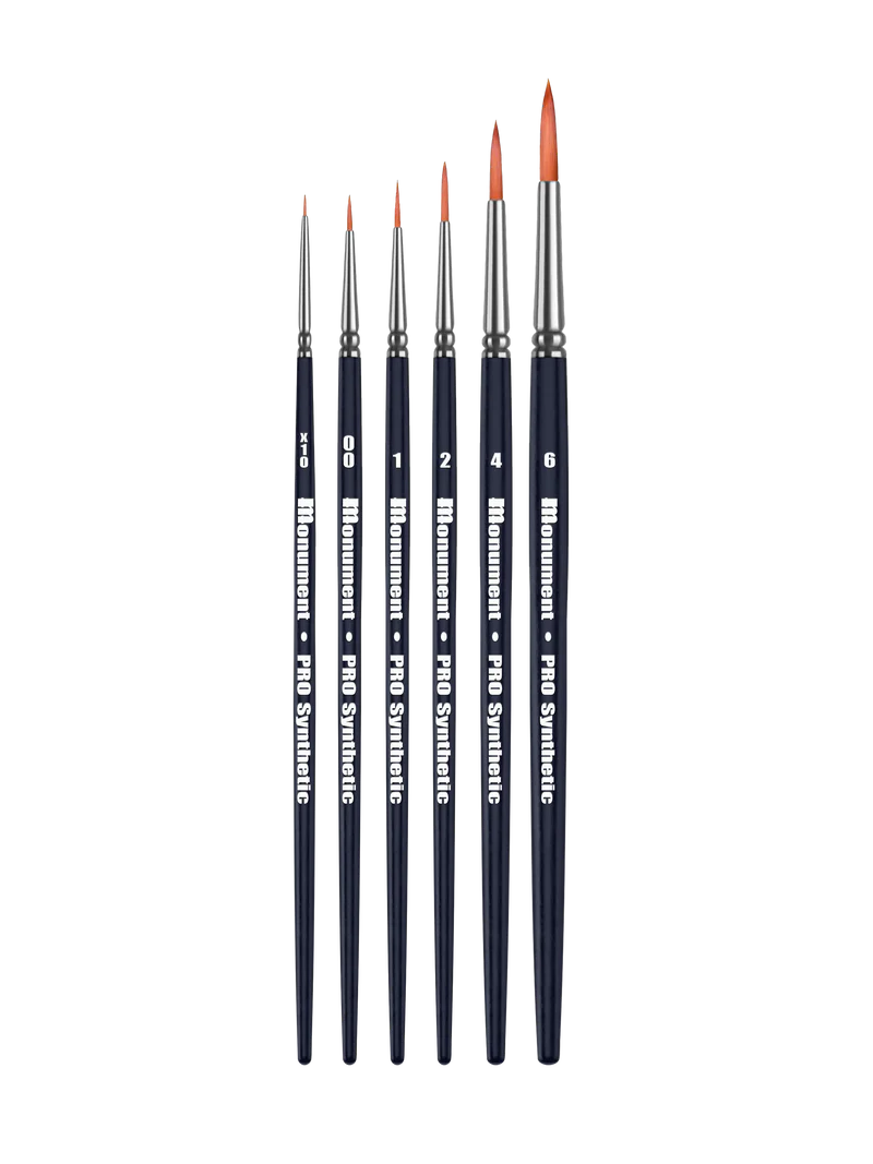 Monument Hobbies Pro Synthetic Brush Set | Odin's Place