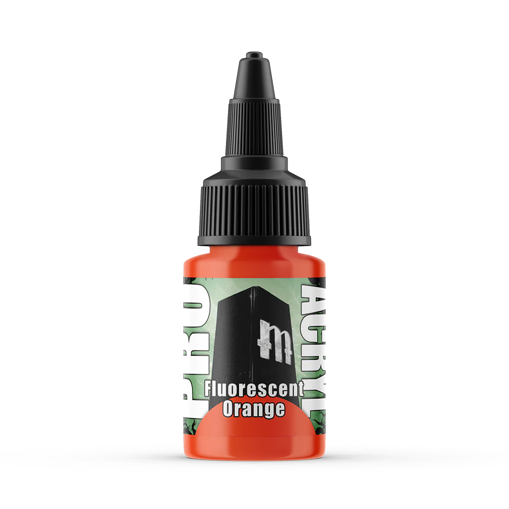 Pro Acryl Fluorescent Paint Orange | Odin's Place