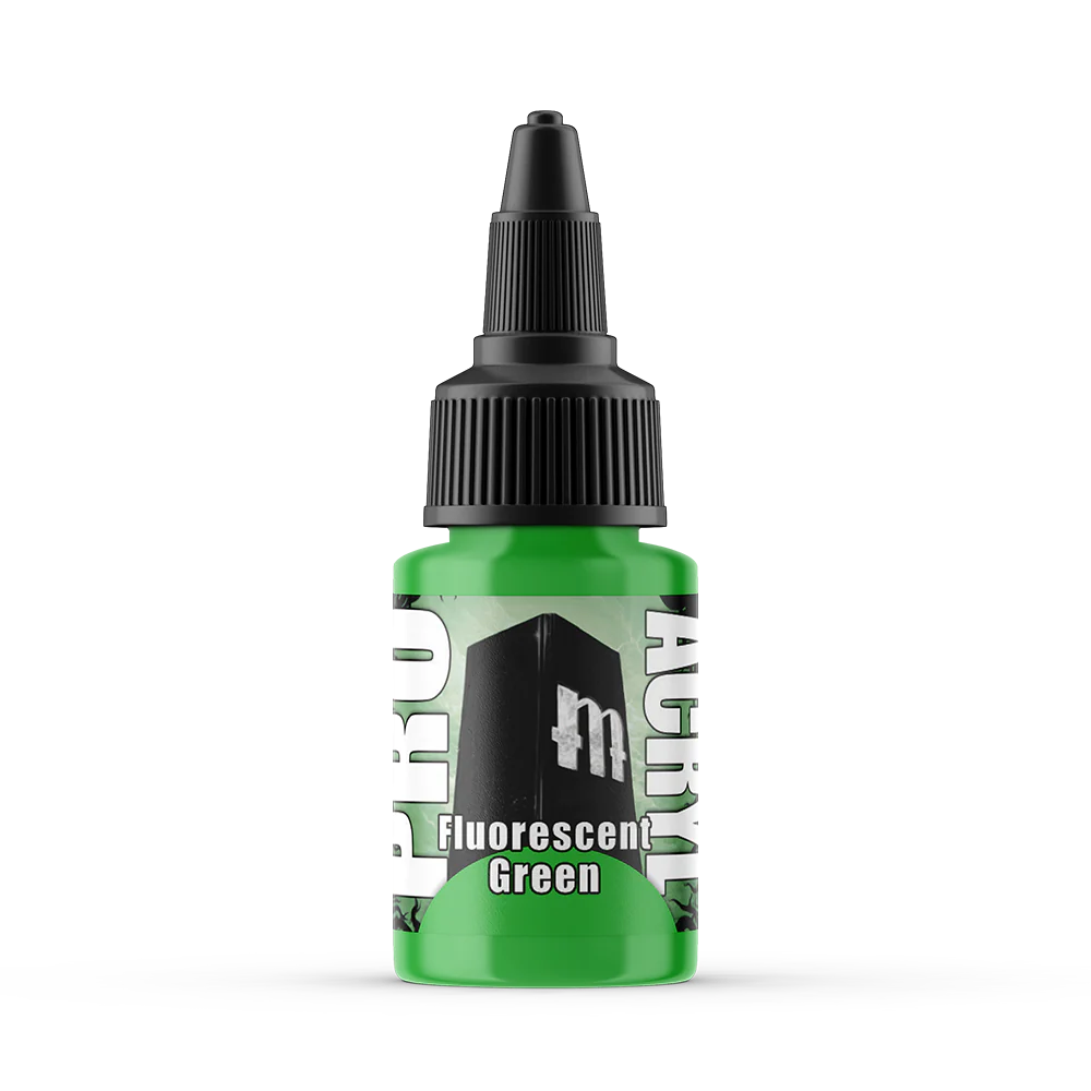 Pro Acryl Fluorescent Paint Green | Odin's Place