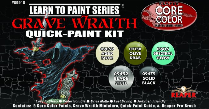 Wraith Quick-Paint Kit Box Set - Learn to Paint | Odin's Place