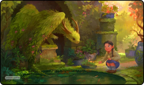 Gamer Mats Playmat: Magic Fountain Stitched | Odin's Place