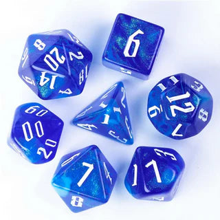 Foam Brain Magician's Deep Water Lair Poly 7 Dice Set | Odin's Place