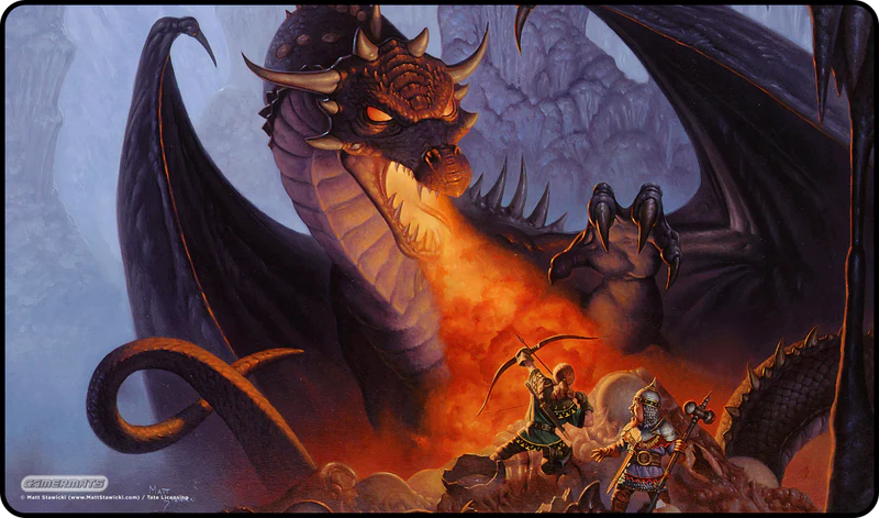 Gamermats Playmat: Dragons Lair by Matt Stawicki | Odin's Place