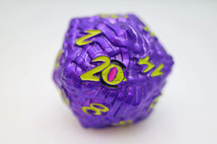 Mummy Wraps: Ukok Princess 40mm Metal D20 | Odin's Place