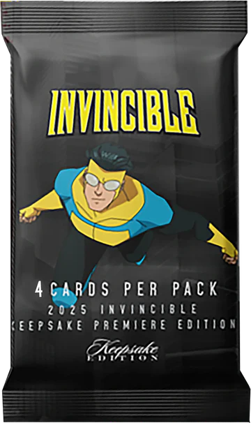 2025 Invincible Keepsake Premiere Hobby Edition Trading Cards PACK | Odin's Place