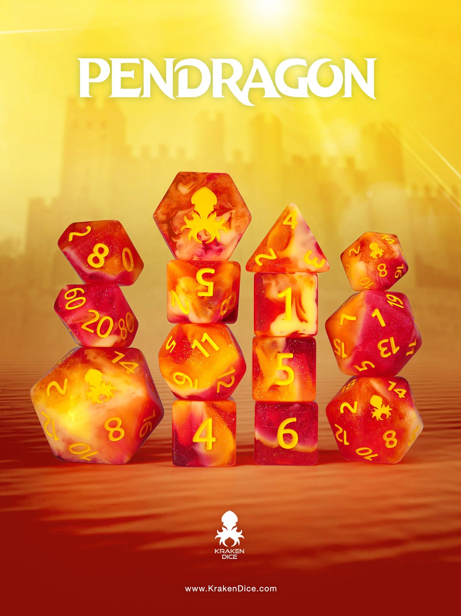 Kraken Dice - 14pc Dice Sets | Odin's Place