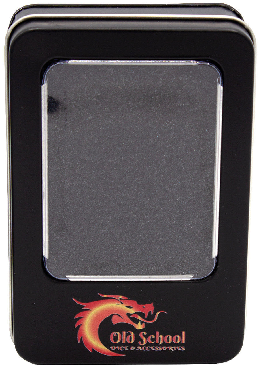 Old School Dice: Gemstone 7-Piece Set - 7 Color Glass | Odin's Place