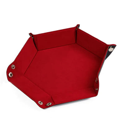 FOAM BRAIN: LEATHERETTE & VELVET DICE TRAY | Odin's Place