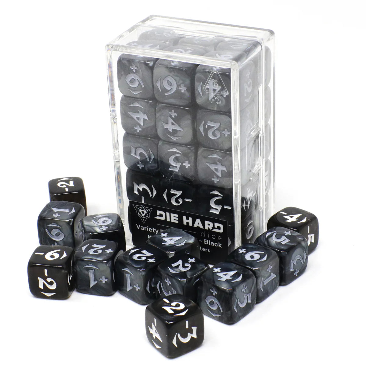Die Hard Dice MtG Spindown Counters - Variety Power Pack - Black | Odin's Place