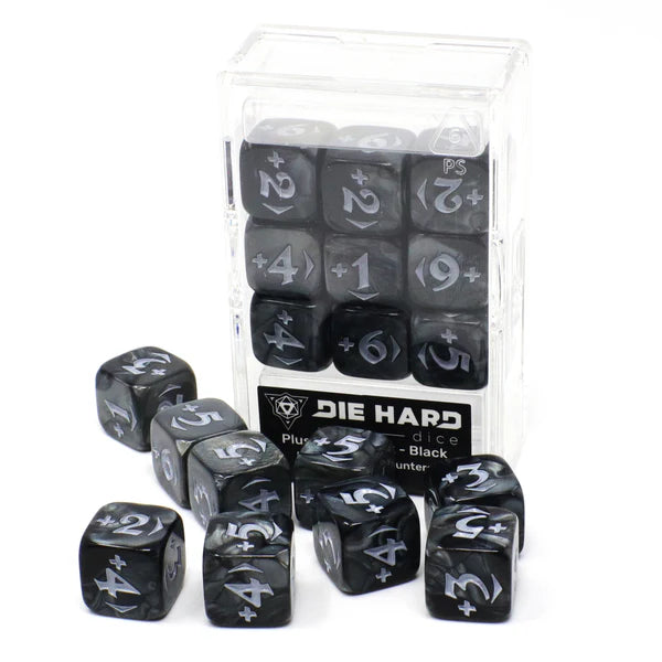 Die Hard Dice MtG Spindown Counters - Plus Power Pack - Black | Odin's Place