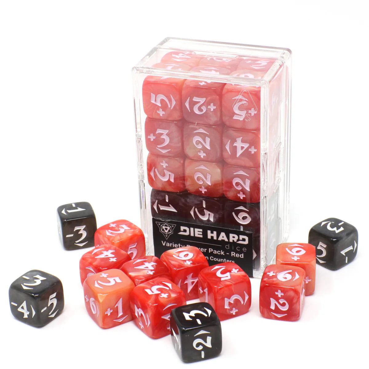 Die Hard Dice MtG Spindown Counters - Variety Power Pack - Red | Odin's Place