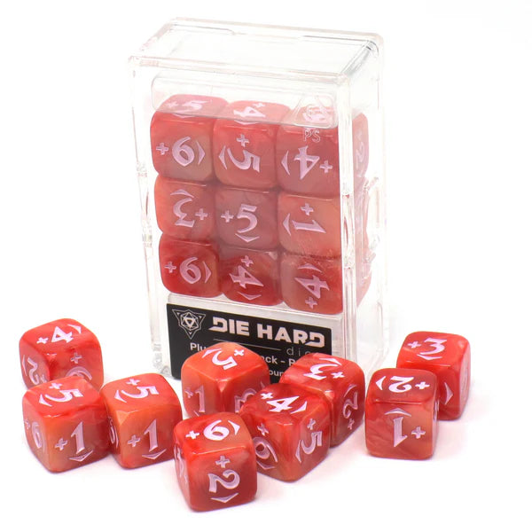 Die Hard Dice MtG Spindown Counters - Plus Power Pack - Red | Odin's Place