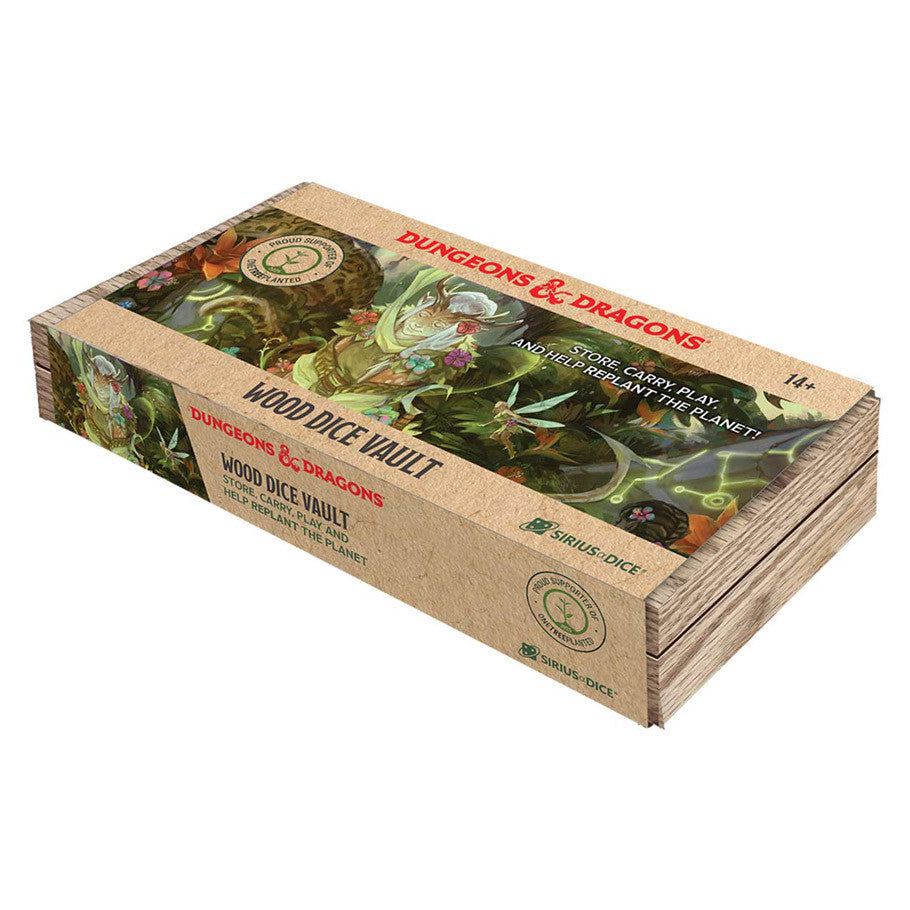 Dungeons & Dragons: Sirius Dice: Wooden Dice Vault | Odin's Place